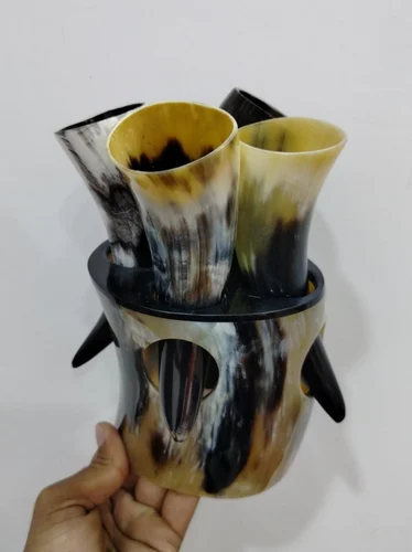 Buffalo Viking Drinking Horn