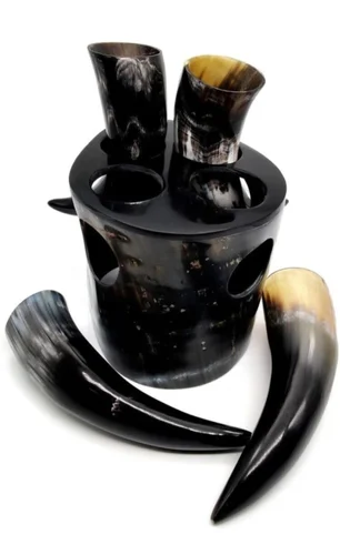 Viking buffalo horn